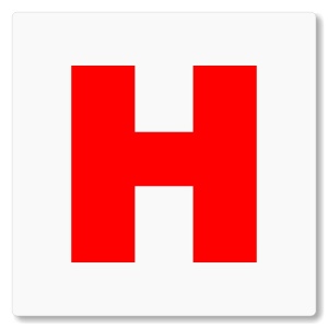 Hydrant, 100x100mm, bílá, Nevada